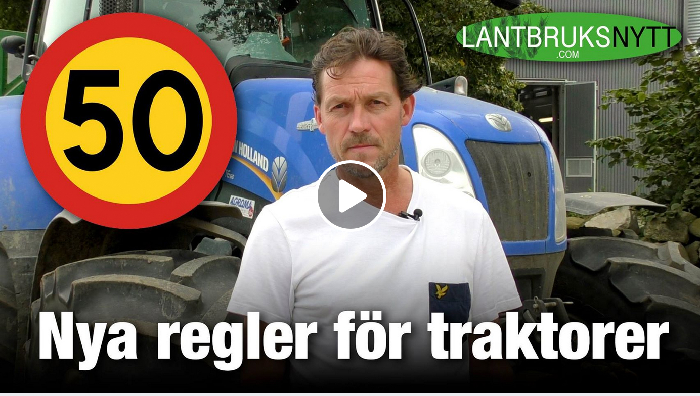 Alla nya regler för traktorer Lantbruksnytt