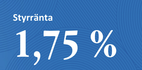 Styrräntan oförändrad Styrräntan oförändrad